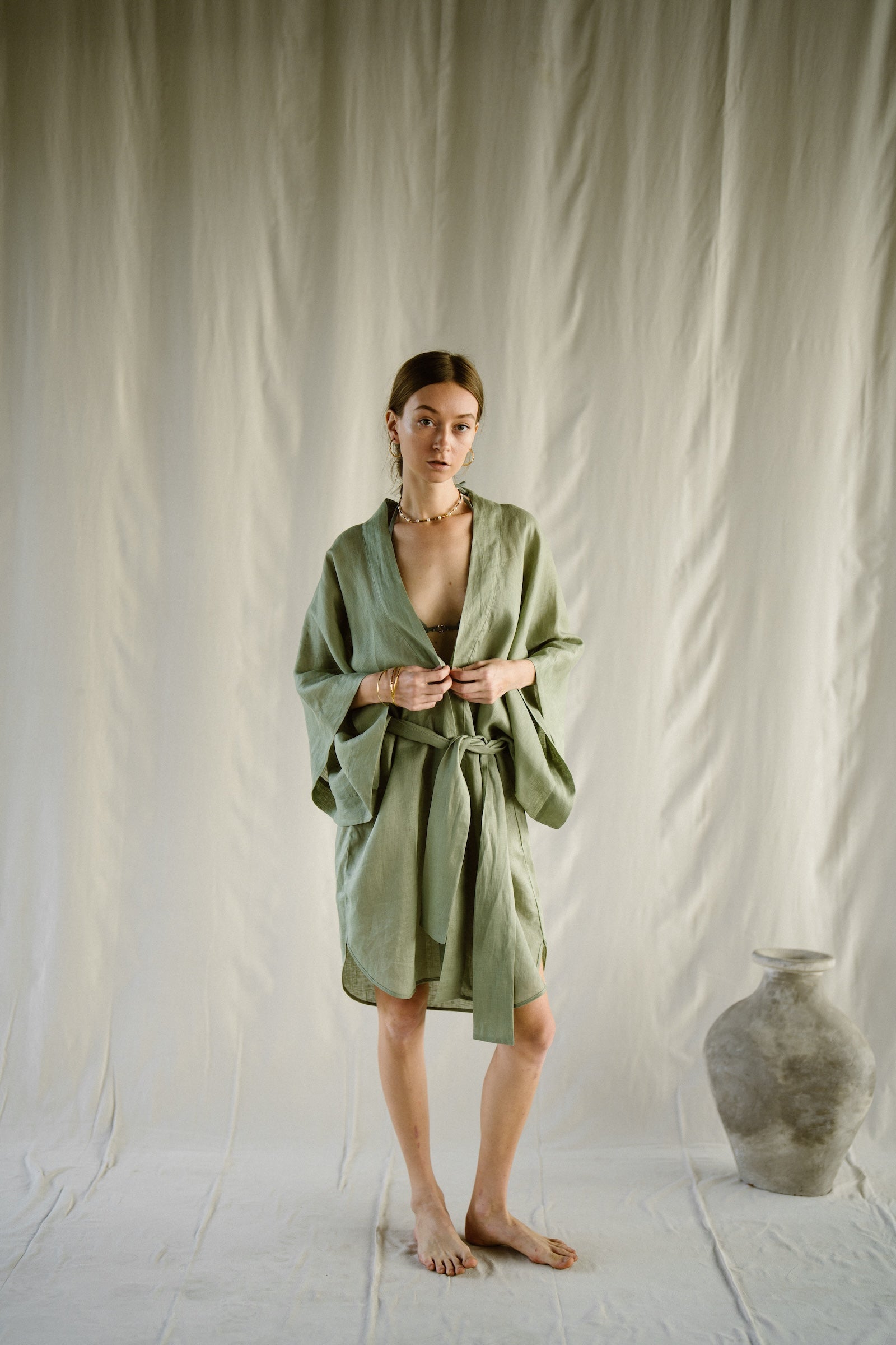Kaia Kimono Linen