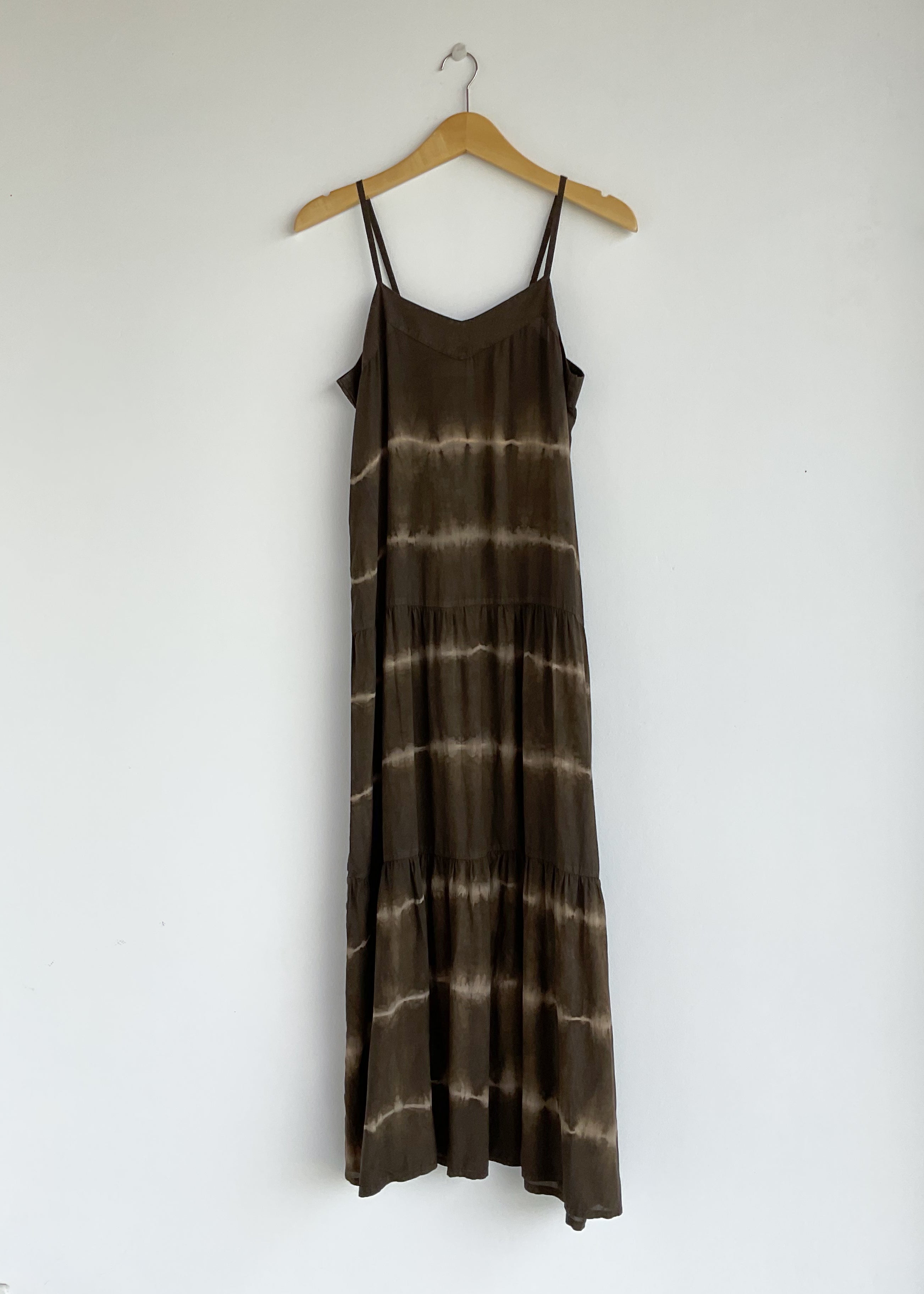tie dye sundress, maxi dress, long dress, plant dyed