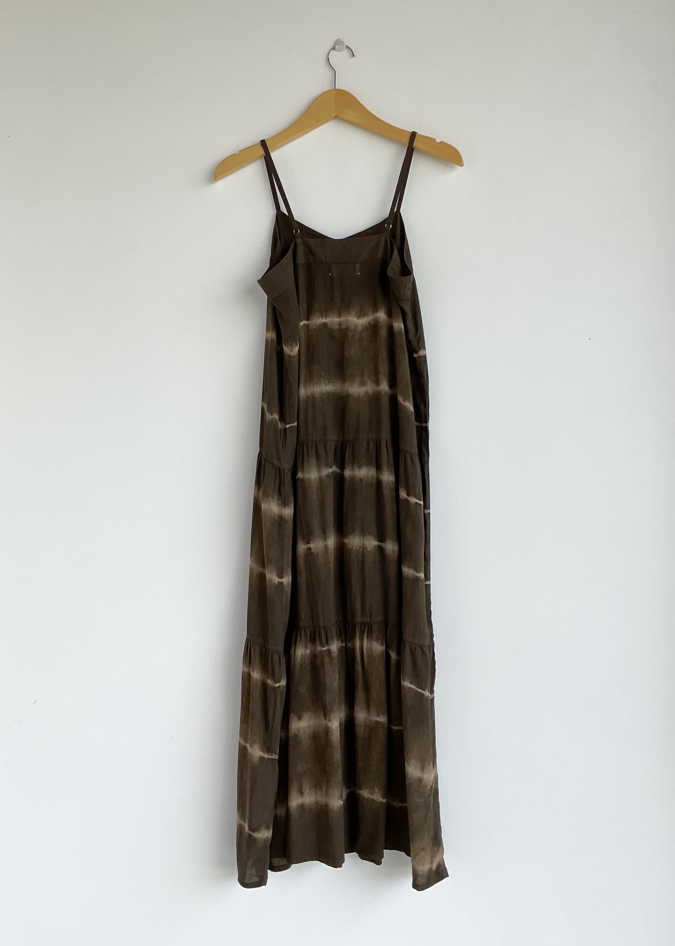 tie dye sundress, maxi dress, long dress, plant dyed